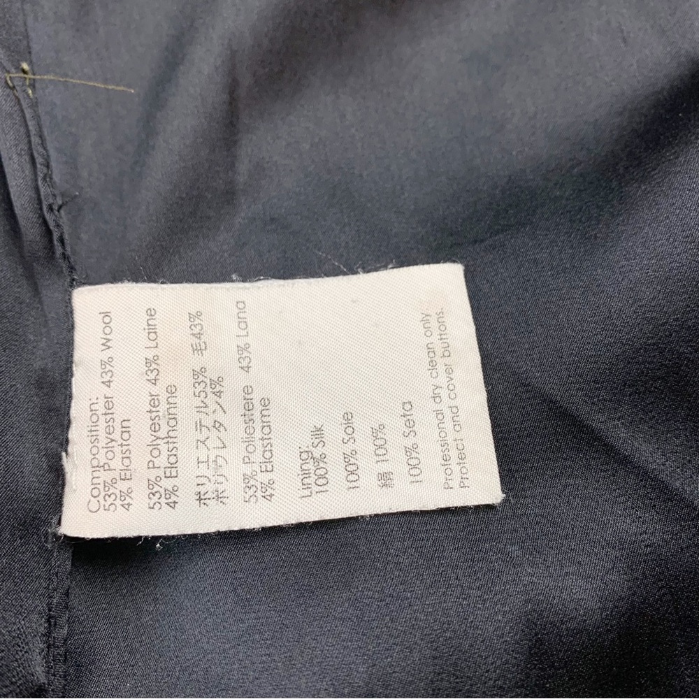 3.1 Philip‎ Lim long sleeve wool blend double breasted long coat - Picture 9 of 12